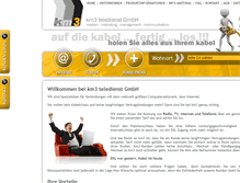Tablet Screenshot of km3.de